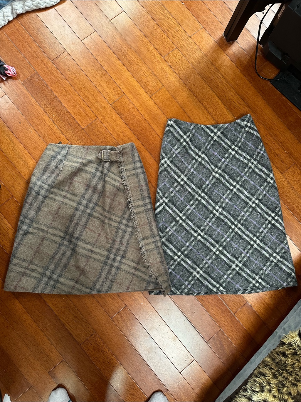 Burberry Plaid Skirts